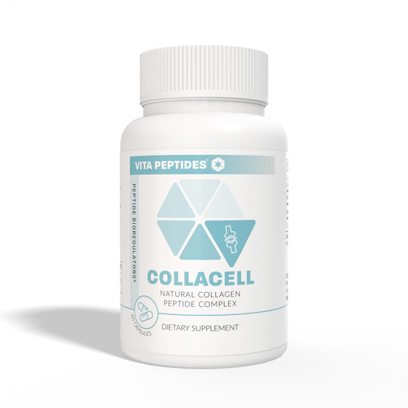 Collacell – Collagen Natural Peptide Bioregulator - available in 30 & 60 capsules