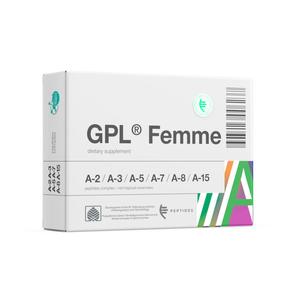 GPL® Femme Peptide Bioregulator Complex - 30 Capsules