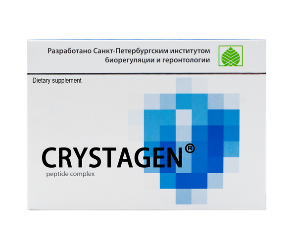 Crystagen - Synthesized Immune System Peptide Bioregulator 60 Capsules