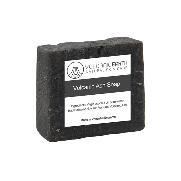 Natural handmade Volcanic Ash soap - 4 bars
