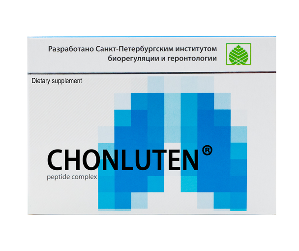 Chonluten - Synthesized Respiratory System Peptide Bioregulator 20 Capsules