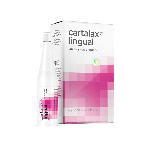 Cartalax Lingual - Synthesized Sublingual Musculoskeletal System Peptide Bioregulator Cartalax Lingual - Synthesized Sublingual Musculoskeletal System Peptide Bioregulator