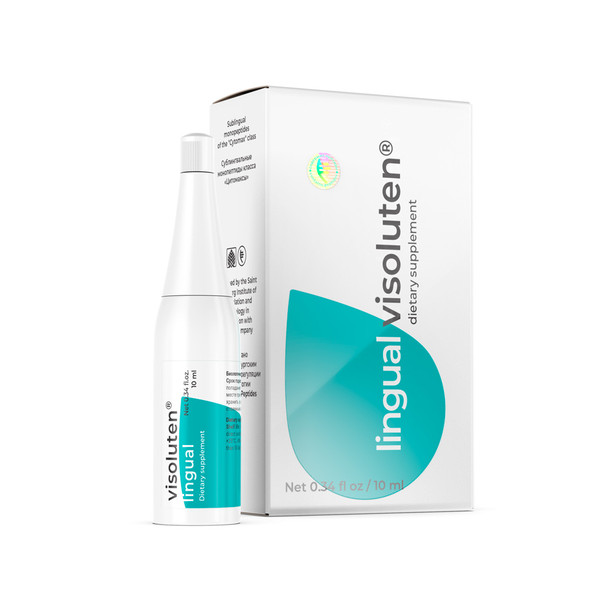 Visoluten Lingual A-11 Natural Sublingual Retina Peptide Bioregulator Visoluten Lingual A-11 Natural Sublingual Retina Peptide Bioregulator