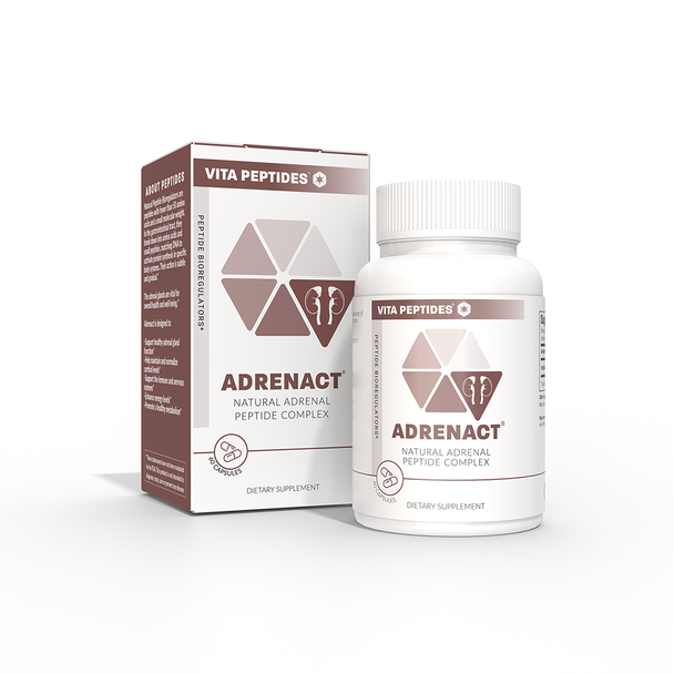 Adrenact – Adrenal Peptide Bioregulator 60 capsules