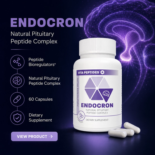 Endocron – Pituitary Natural Peptide Bioregulator 60 Capsules
