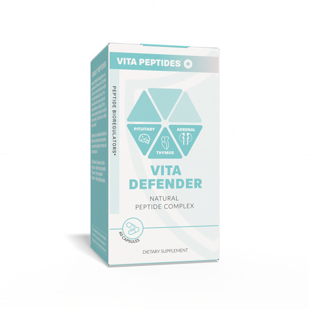 Vita Defender – Natural Peptide Bioregulator Complex 60 Capsules