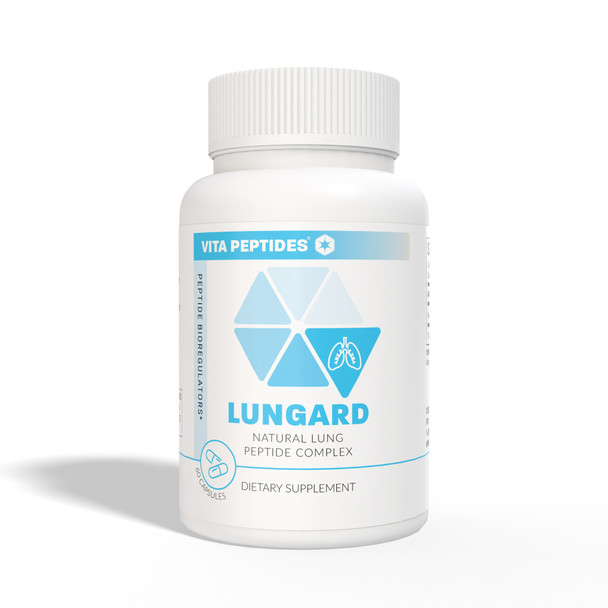 Lungard – Lungs Natural Peptide Bioregulator - available in 30 & 60 capsules