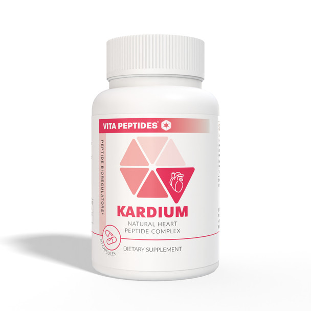Kardium – Heart Natural Peptide Bioregulator - available in 30 & 60 capsules
