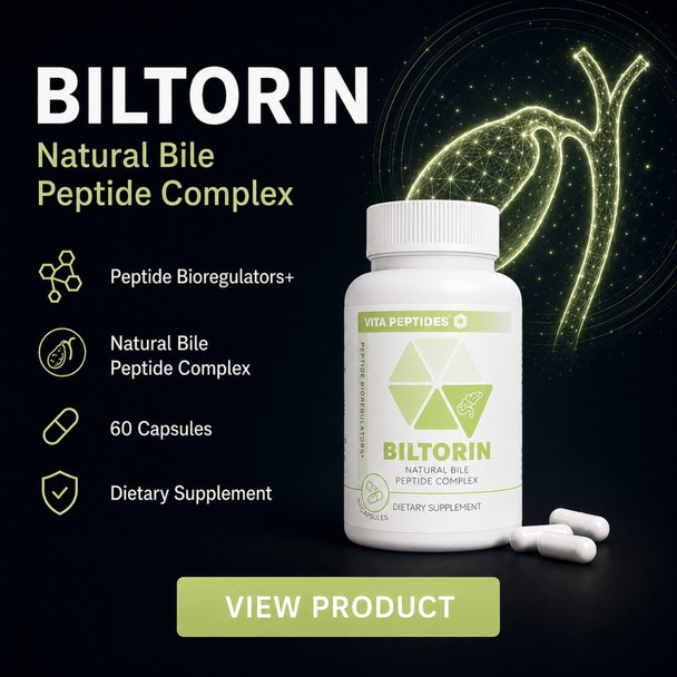 Biltorin – Bile Natural Peptide Bioregulator 60 Capsules
