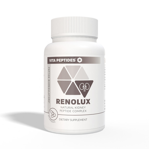 Renolux - Kidney Natural Peptide Bioregulator - available in 30 & 60 capsules