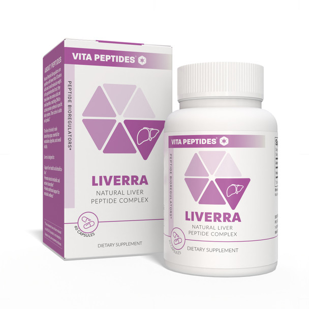 Liverra – Liver Natural Peptide Bioregulator - available in 30 & 60 capsules