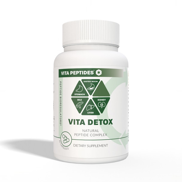 Vita Detox – Natural Peptide Bioregulator Complex 60 Capsules