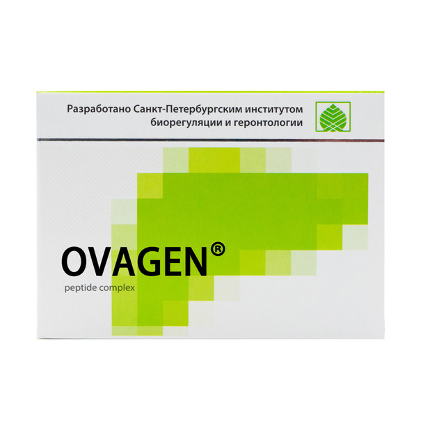 Ovagen - Synthesized Liver Peptide Bioregulator 60 Capsules