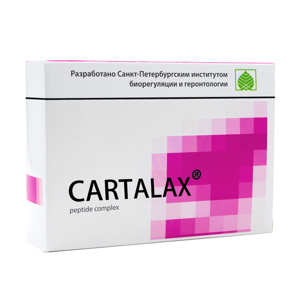 Cartalax - Synthesized Joints & Bones Peptide Bioregulator 60 Capsules