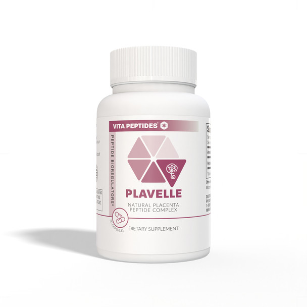 Plavelle - Placenta Natural Peptide Bioregulator 30 Capsules