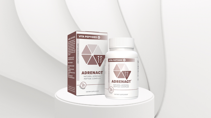 Discover Adrenact, the natural peptide bioregulator for adrenal gland support.