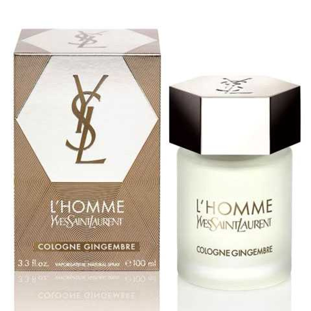 L'Homme by Yves Saint Laurent Cologne Gingembre For Men 3.3 oz EDT Spray * Open Box * * Final Sale *