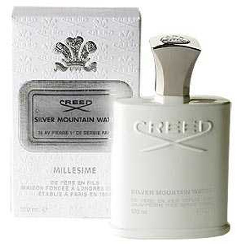 Silver Mountain Water Cologne for Men by Creed Spray 4 oz ** No Box **