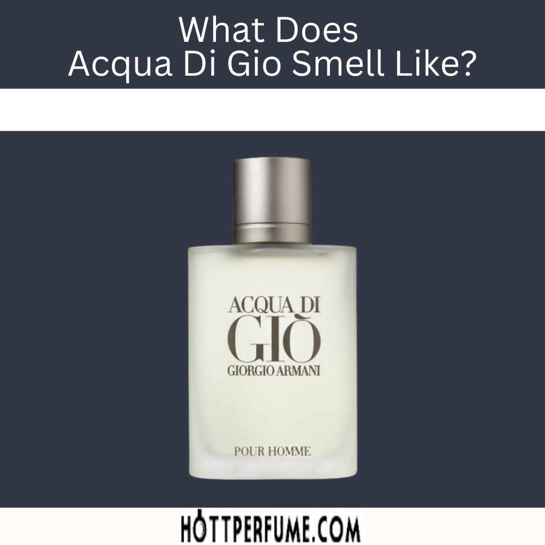 What Does Acqua Di Gio Smell Like?