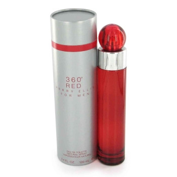 360 Red for Men By Perry Ellis 3.4 oz Edt Spray