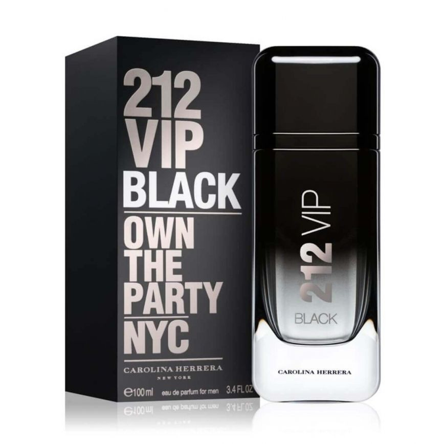 212 VIP Black For Men by Carolina Herrera 3.4 oz Edp Spray