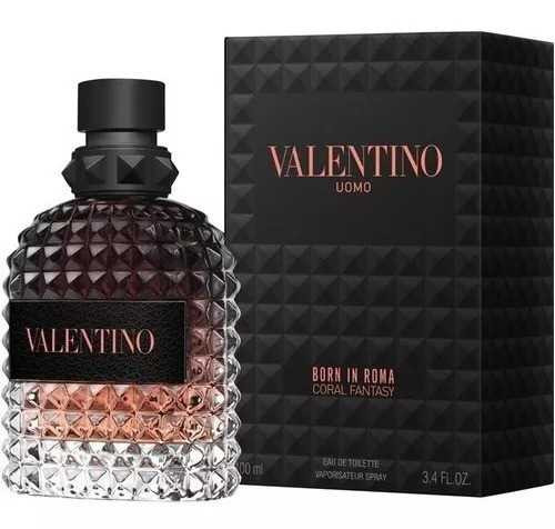 Valentino Uomo Born In Roma Coral Fantasy -Eau de toilette 3.4 oz