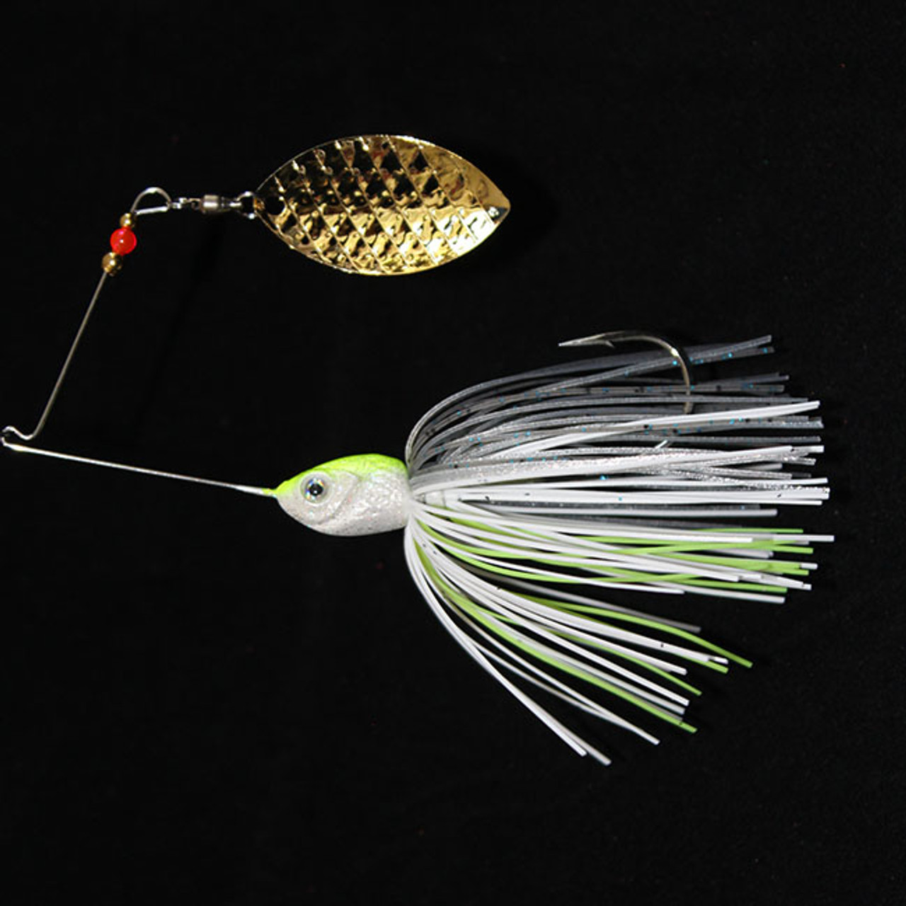 Glamour Shad™ Spinnerbait With Double Colorado Blades