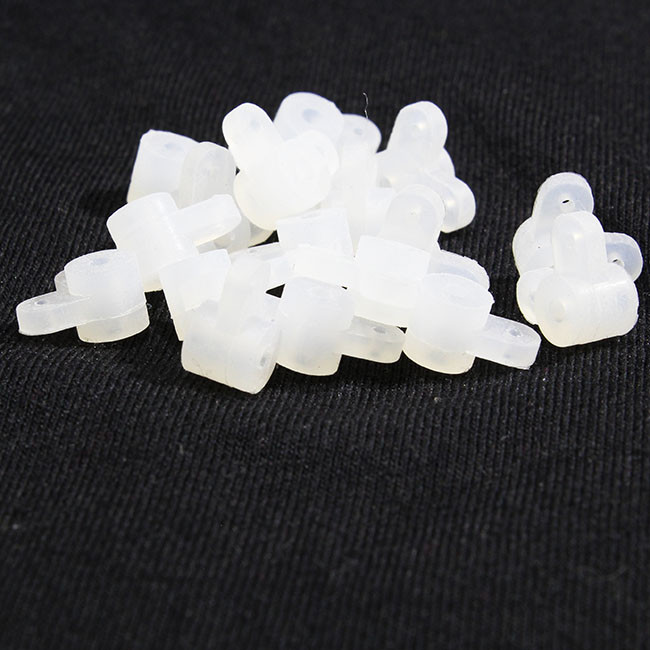 Clear Rattle Bands - 25 pack