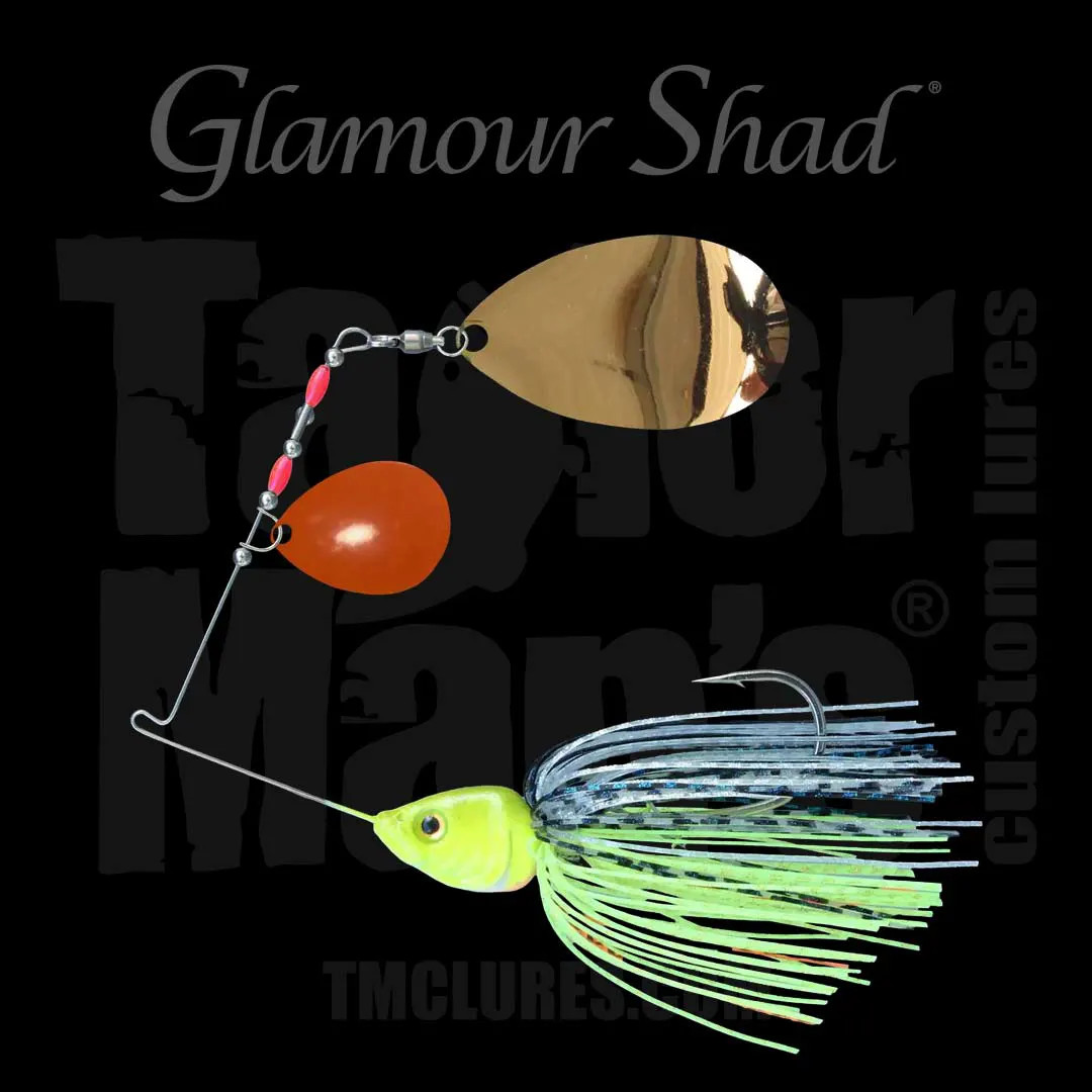 Glamour Shad™ Spinnerbait - Colorado / Indiana Blades