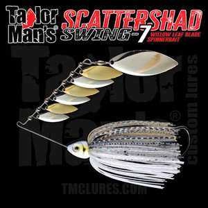 ScatterShad - Swing 7 Colorado - Multi Blade Spinnerbait