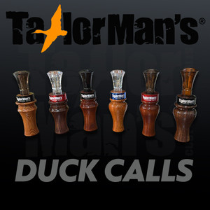 Taylor Man's Reedline duck call with handcrafted wood barrel and acrylic insert