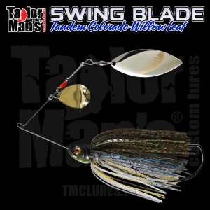 SwingBlade Spinnerbait - Tandem Colorado-Willow Leaf Blades