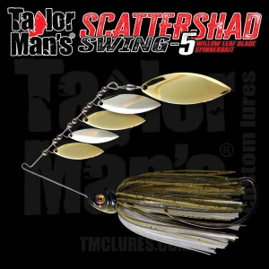 ScatterShad - Swing-5 - Willow Leaf Blade Spinnerbait
