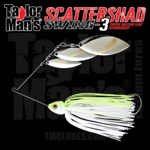 ScatterShad - Swing-3 - Willow Leaf Blade Spinnerbait