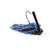 Pro Series Living Rubber Football Jig- Black and Blue Shad