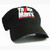 TMC Lures black washed twill cap with embroidered Taylor Man's logo