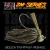 ZM-Series football jig with heavy wire straight shank hook, football head, and double bait keeper