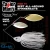 Best All-Around Spinnerbait Pick 1 - 1/2 oz Glamour Shad in Show White with double willow blades