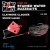 Stained Water Buzzbait Pick 2 - 1/2 oz Claymore Clacker in Widow Maker with red blade and black clacker