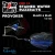 Stained Water Buzzbait Pick 4 - 1/2 oz Provoker in Black and Blue with black blade, blue inner blade and black clacker