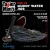 Muddy Water Jig Pick 4 - 1/2 oz Pro Series Silicone Flipping Jig in Black and Blue with rattles