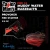Muddy Water Buzzbait Pick 4 - 3/8 oz Provoker in Fire Starter with black outer blade, red inner blade and red clacker