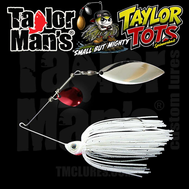 Taylor Tots Spinnerbait Premium Compact Bass Spinnerbait