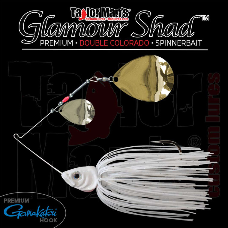 Taylor Man's Double Colorado Glamour Shad Spinnerbait