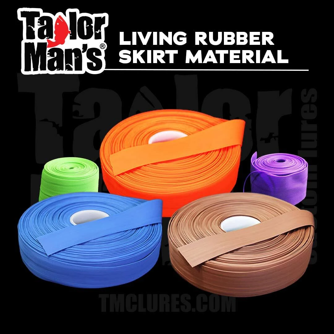 Living Rubber Skirt Material