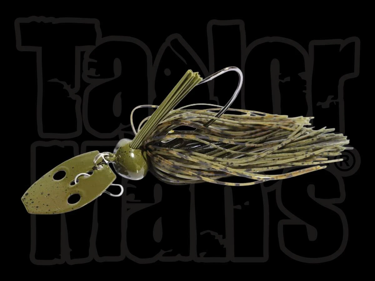 Taylor Man's bladed jig for bass fishing