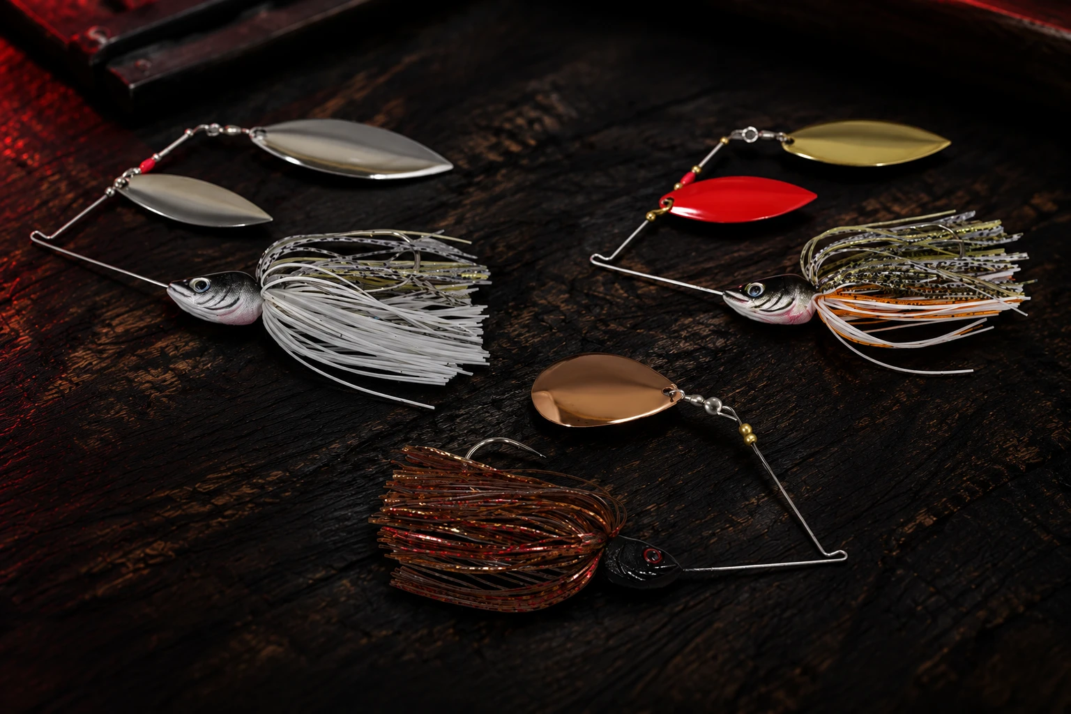 Hand-built Taylor Man's spinnerbaits