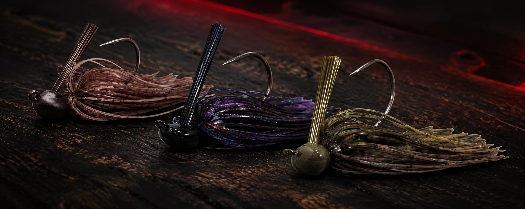 Hand-built Taylor Man's fishing jigs