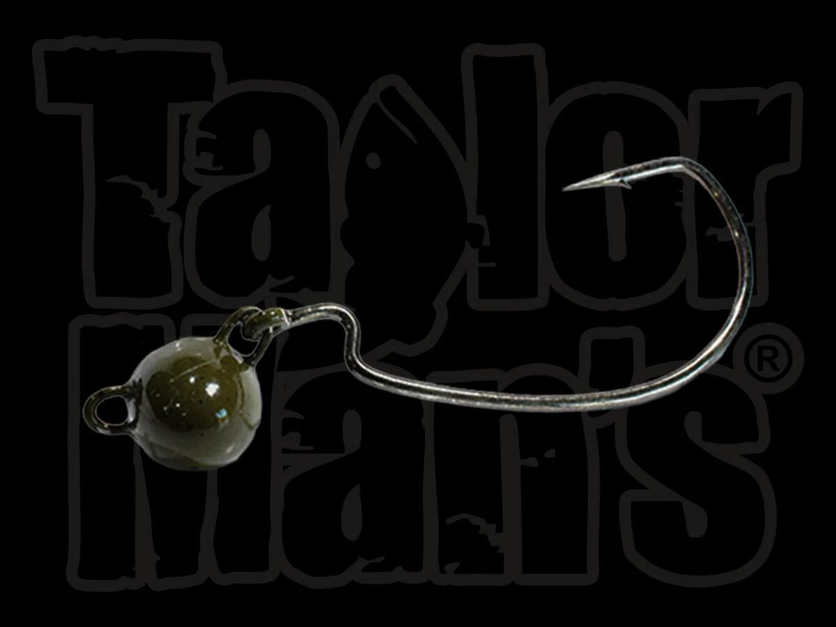 Taylor Man's jig heads for custom bass fishing lure builds