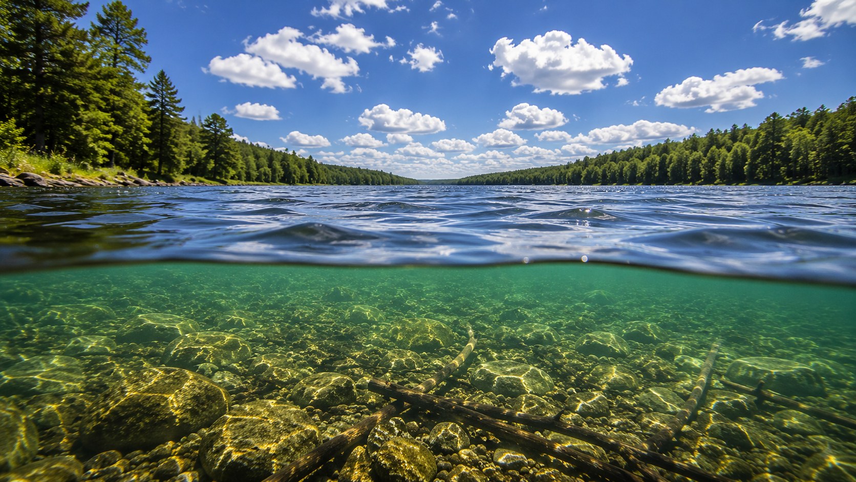 Hot Water (80°F and above) bass fishing conditions